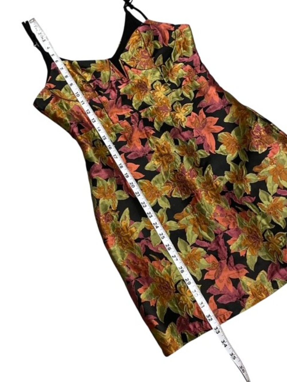 NWT Lulus Ready for Festivities Floral Jacquard Mini Dress Size Small - Picture 16 of 16